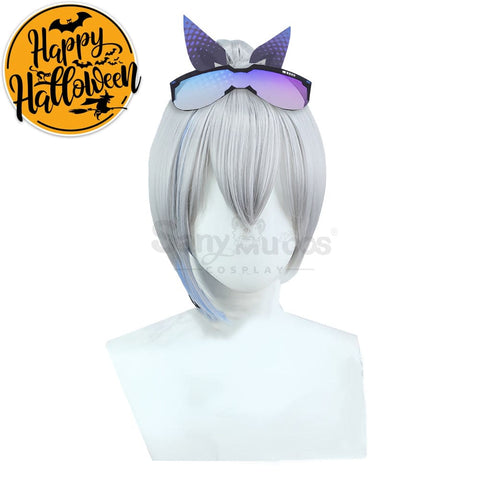 Game Honkai: Star Rail Cosplay Stellaron Hunters Silver Wolf Wig Wigs