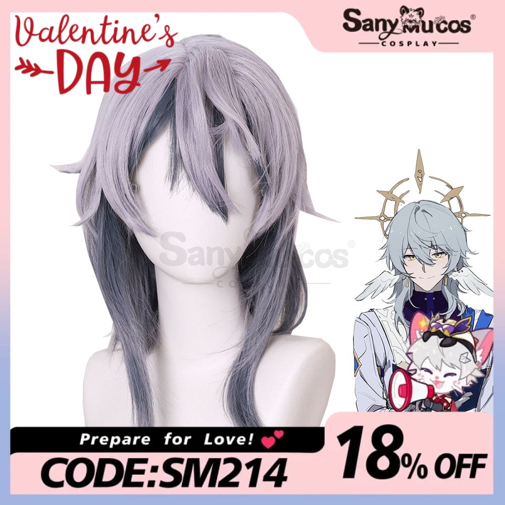 【In Stock】Game Honkai: Star Rail Cosplay Sunday Wig Wigs