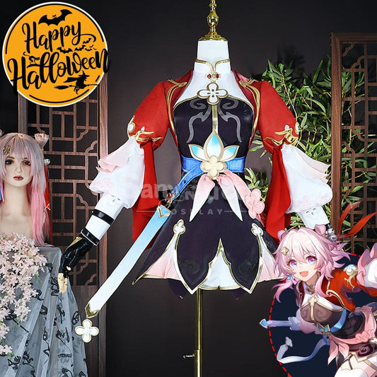 【In Stock】Game Honkai: Star Rail Cosplay The Hunt March 7Th Costume Premium Edition Costumes 1000