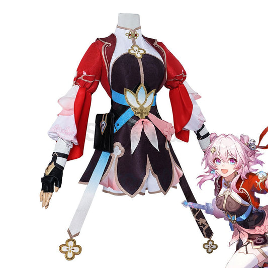 【In Stock】Game Honkai: Star Rail Cosplay The Hunt March 7Th Costume Plus Size Costumes 1000