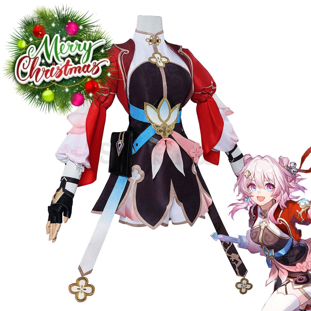 【In Stock】Game Honkai: Star Rail Cosplay The Hunt March 7Th Costume Plus Size Costumes