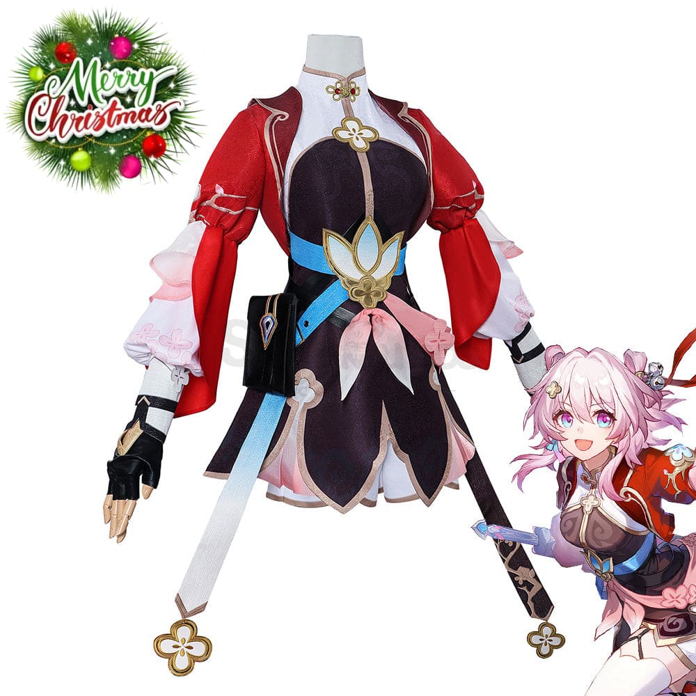 【In Stock】Game Honkai: Star Rail Cosplay The Hunt March 7Th Costume Plus Size Costumes