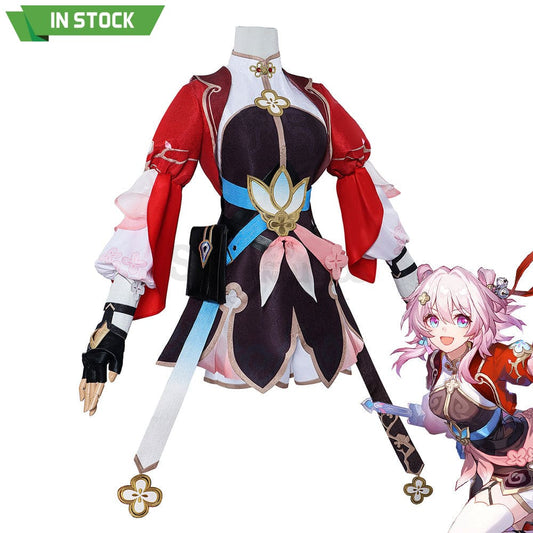 【In Stock】Game Honkai: Star Rail Cosplay The Hunt March 7Th Costume Plus Size Costumes 1000