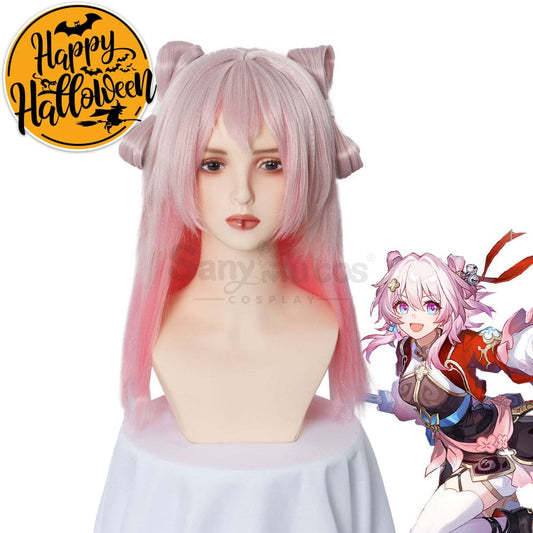 【In Stock】Game Honkai: Star Rail Cosplay The Hunt March 7Th Wig Wigs 1000