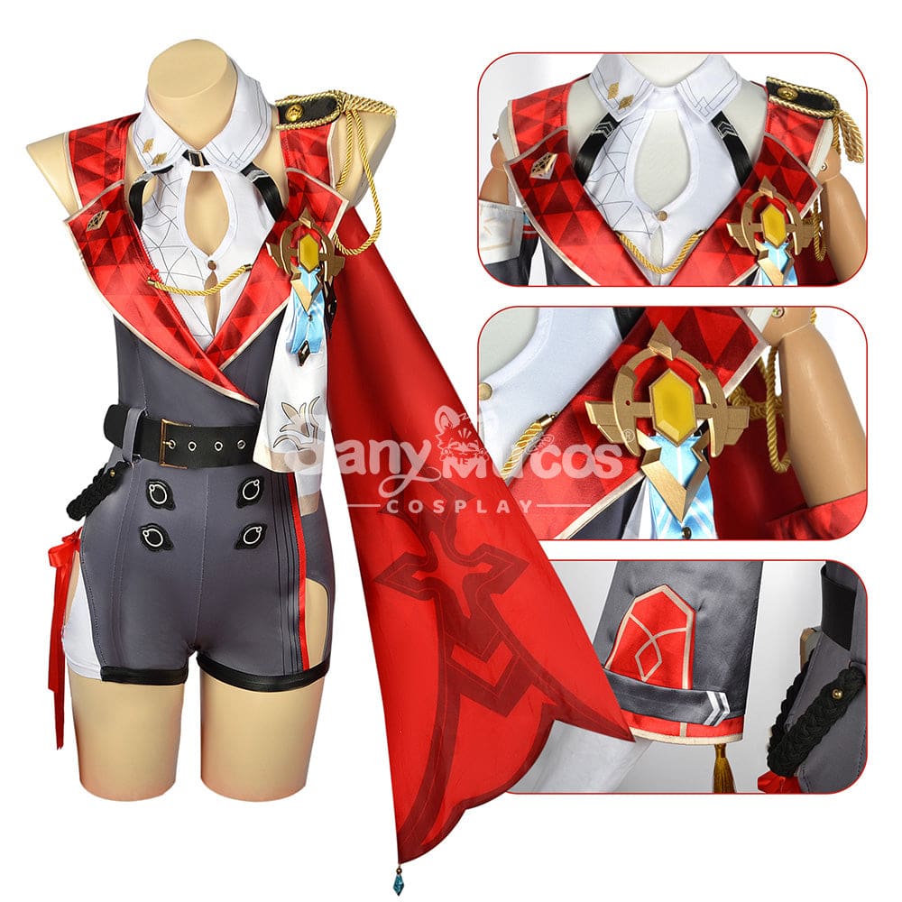 【In Stock】Game Honkai: Star Rail Cosplay Topaz Costume Plus Size Costumes