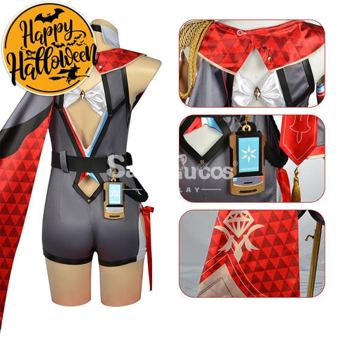 【In Stock】Game Honkai: Star Rail Cosplay Topaz Costume Plus Size Costumes