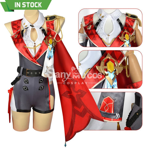 【In Stock】Game Honkai: Star Rail Cosplay Topaz Costume Plus Size Costumes