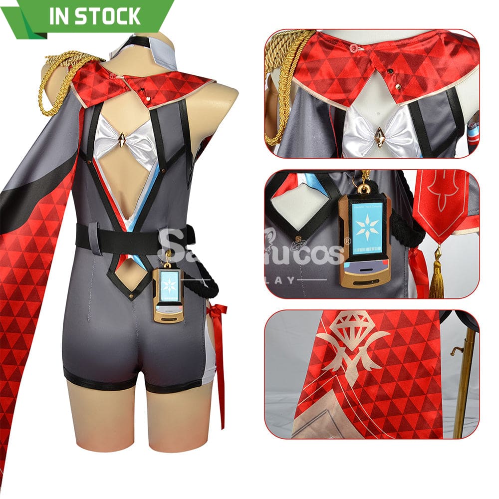 【In Stock】Game Honkai: Star Rail Cosplay Topaz Costume Plus Size Costumes