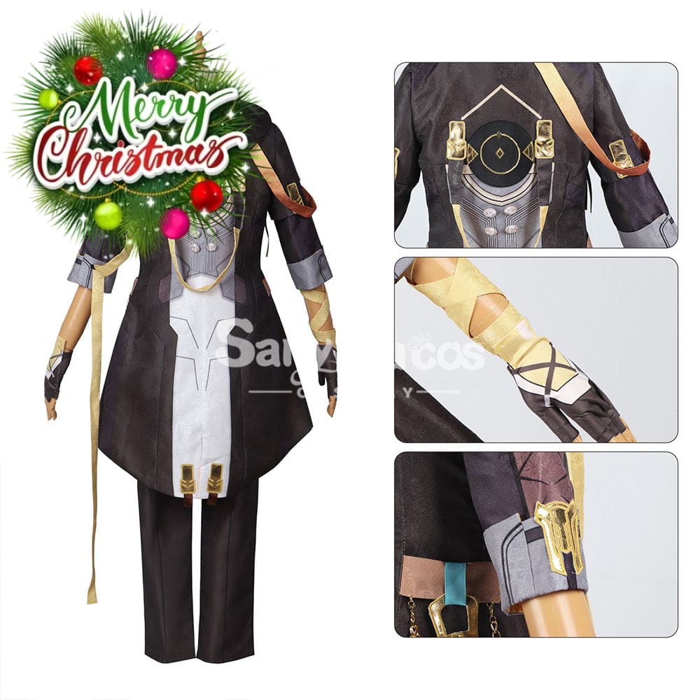 【In Stock】Game Honkai: Star Rail Cosplay Trailblazer Caelus Costume Plus Size Costumes