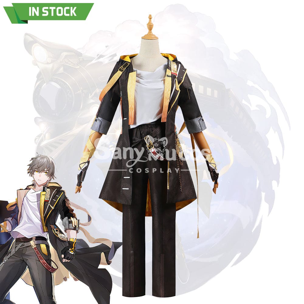 【In Stock】Game Honkai: Star Rail Cosplay Trailblazer Caelus Costume Plus Size Costumes