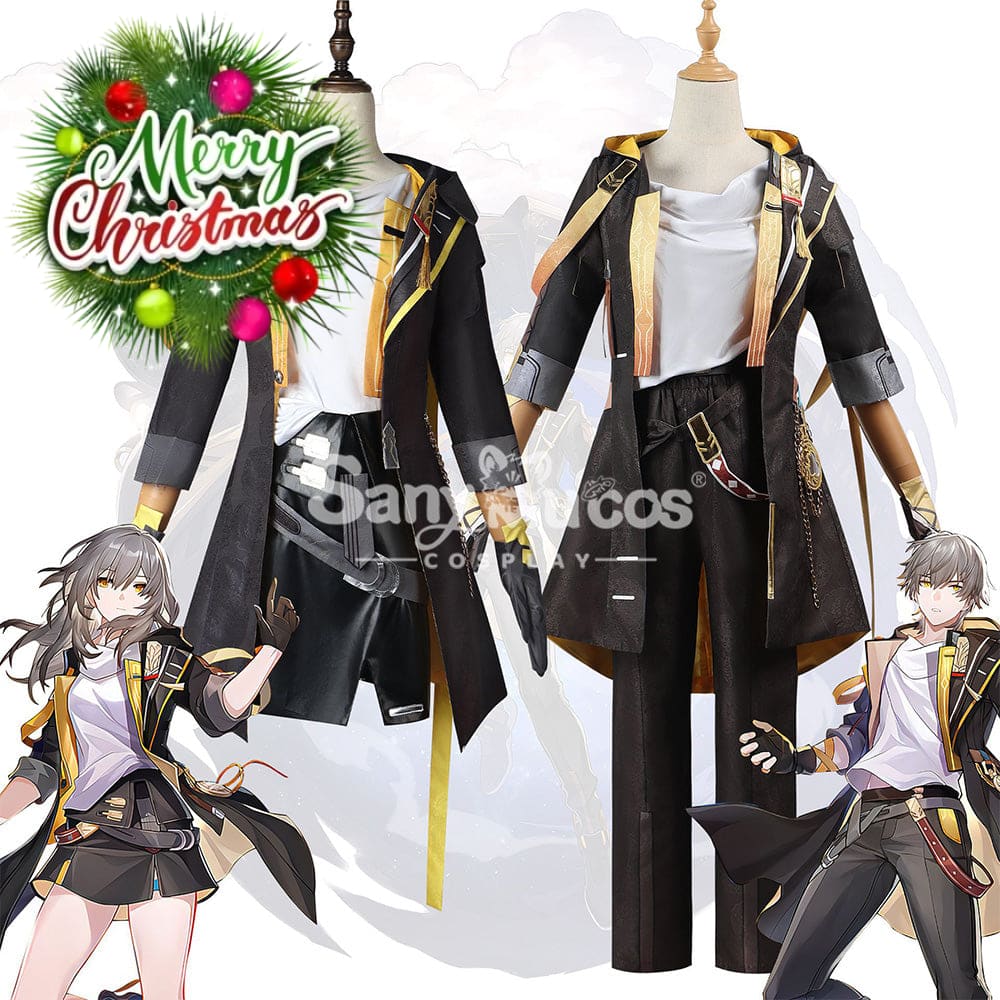 【In Stock】Game Honkai: Star Rail Cosplay Trailblazer Caelus Costume Plus Size Costumes