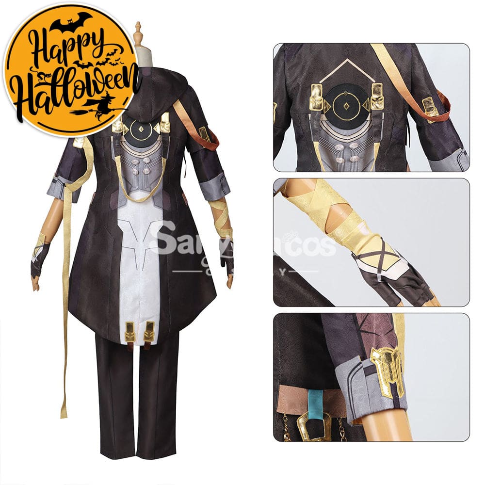 【In Stock】Game Honkai: Star Rail Cosplay Trailblazer Caelus Costume Plus Size Costumes