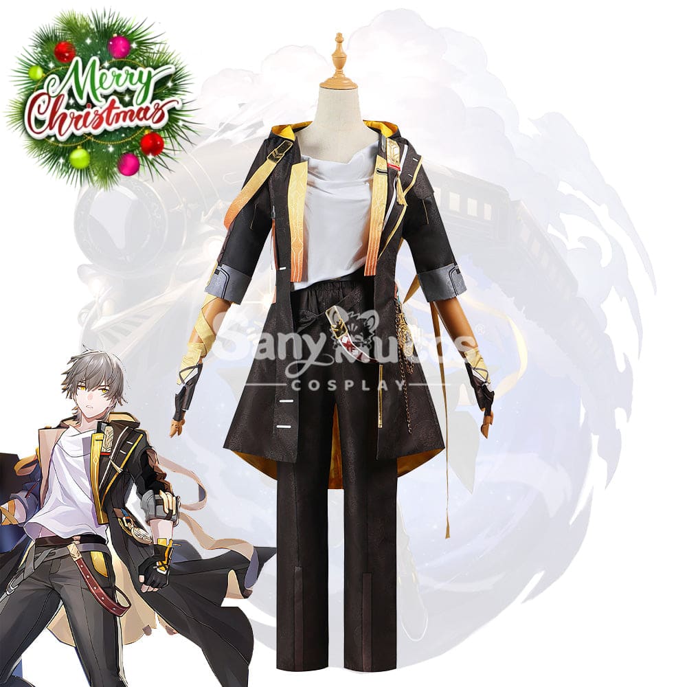 【In Stock】Game Honkai: Star Rail Cosplay Trailblazer Caelus Costume Plus Size Costumes