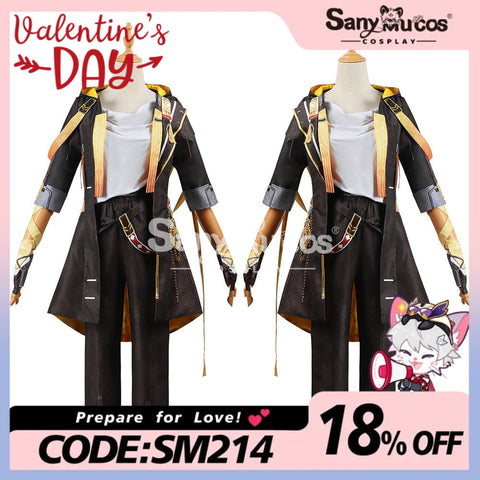 【In Stock】Game Honkai: Star Rail Cosplay Trailblazer Caelus Costume Plus Size Costumes