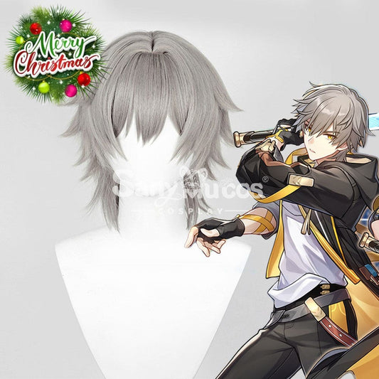 Game Honkai: Star Rail Cosplay Trailblazer Caelus Male Wig Wigs 1000
