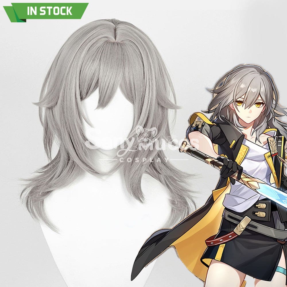 【In Stock】Game Honkai: Star Rail Cosplay Trailblazer Stelle Female Wig Wigs