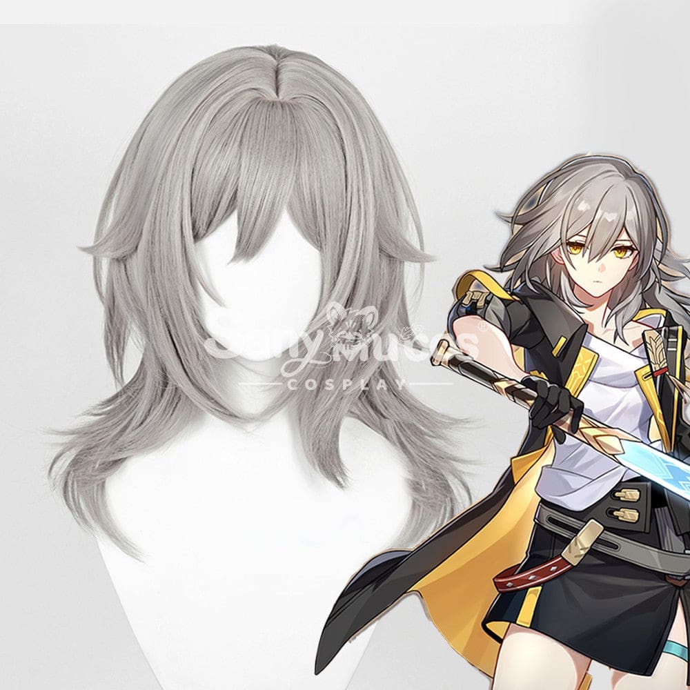 【In Stock】Game Honkai: Star Rail Cosplay Trailblazer Stelle Female Wig Wigs