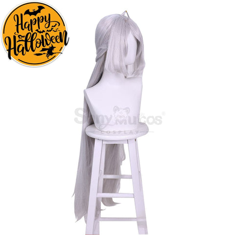 Game Honkai: Star Rail Cosplay White Acheron Wig Wigs