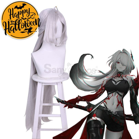 Game Honkai: Star Rail Cosplay White Acheron Wig Wigs