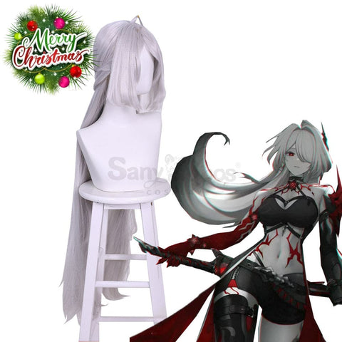 Game Honkai: Star Rail Cosplay White Acheron Wig Wigs