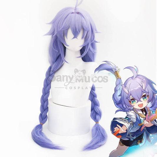 【In Stock】Game Honkai: Star Rail Cosplay Xianzhou Alliance Bailu Wig Wigs 1000