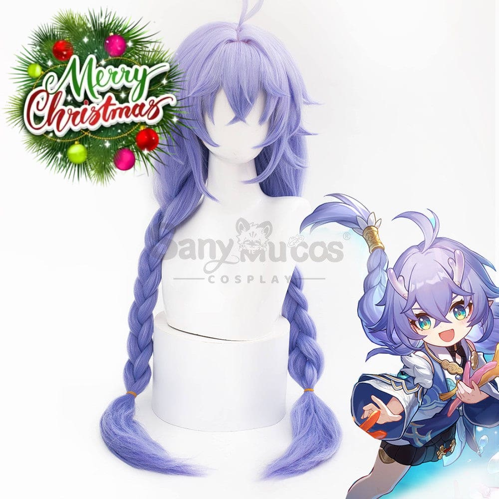 【In Stock】Game Honkai: Star Rail Cosplay Xianzhou Alliance Bailu Wig Wigs