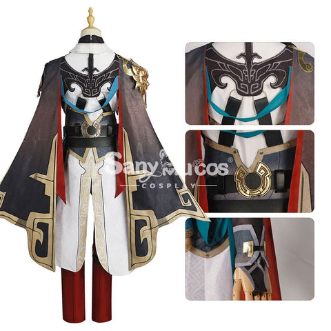 【In Stock】Game Honkai: Star Rail Cosplay Xianzhou Alliance Jingyuan Costume Plus Size Costumes