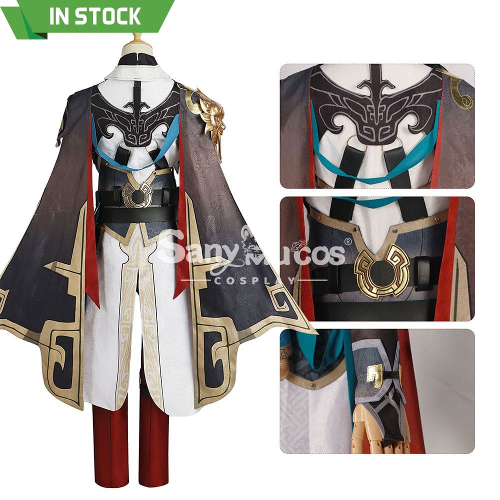 【In Stock】Game Honkai: Star Rail Cosplay Xianzhou Alliance Jingyuan Costume Plus Size Costumes