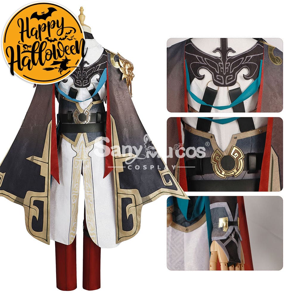 【In Stock】Game Honkai: Star Rail Cosplay Xianzhou Alliance Jingyuan Costume Plus Size Costumes