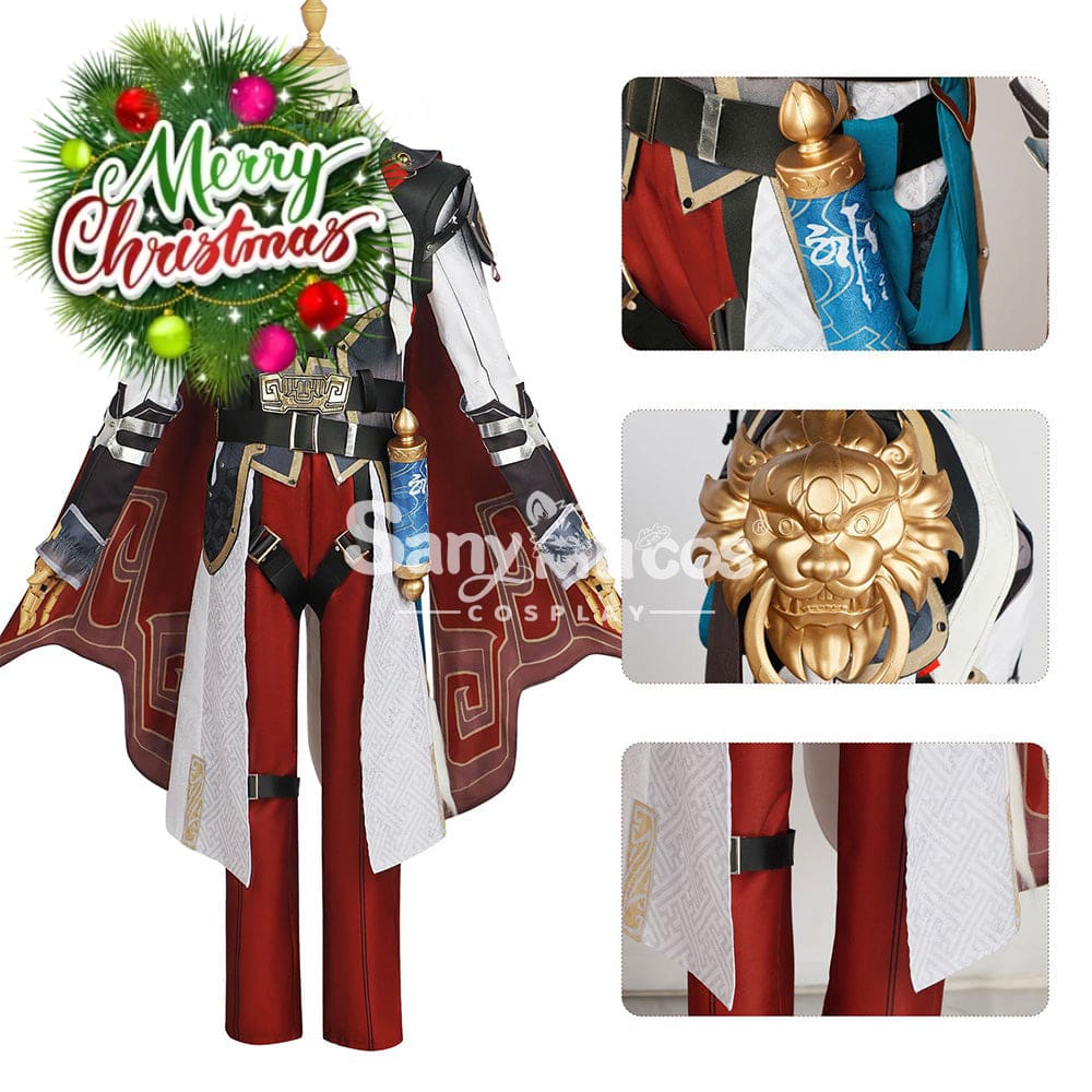 【In Stock】Game Honkai: Star Rail Cosplay Xianzhou Alliance Jingyuan Costume Plus Size Costumes