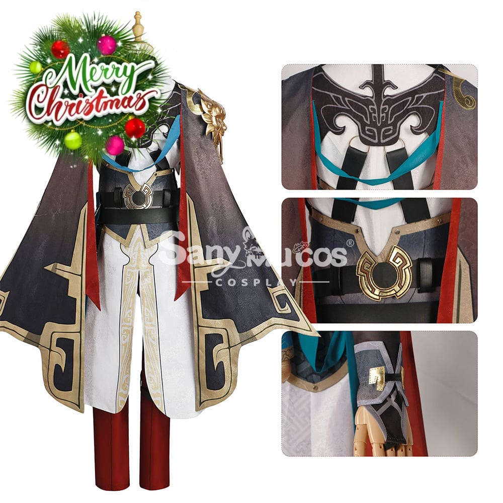 【In Stock】Game Honkai: Star Rail Cosplay Xianzhou Alliance Jingyuan Costume Plus Size Costumes