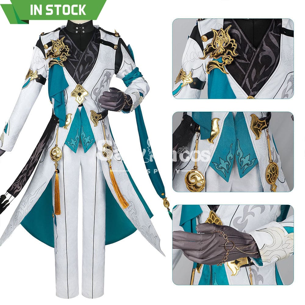 【In Stock】Game Honkai: Star Rail Cosplay Xianzhou Alliance Luocha Costume Plus Size Costumes