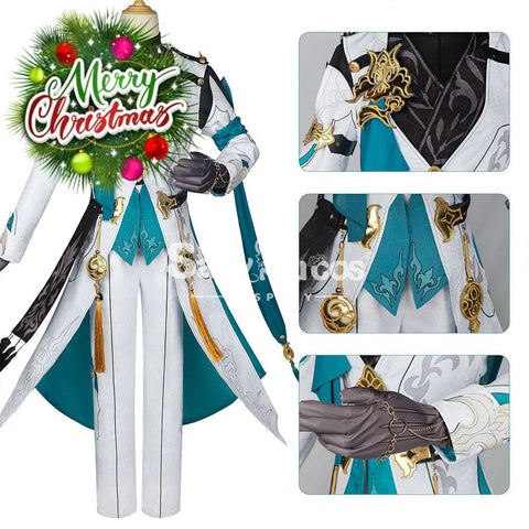 【In Stock】Game Honkai: Star Rail Cosplay Xianzhou Alliance Luocha Costume Plus Size Costumes