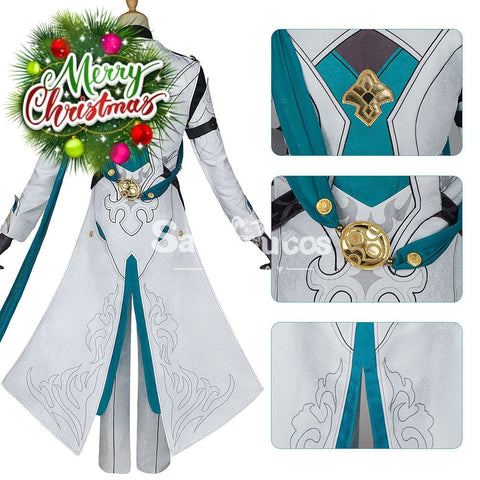 【In Stock】Game Honkai: Star Rail Cosplay Xianzhou Alliance Luocha Costume Plus Size Costumes