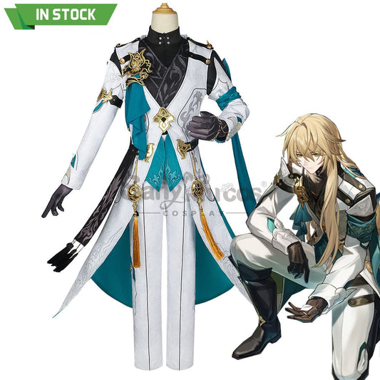 【In Stock】Game Honkai: Star Rail Cosplay Xianzhou Alliance Luocha Costume Premium Edition Costumes 1000