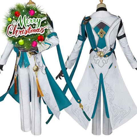 【In Stock】Game Honkai: Star Rail Cosplay Xianzhou Alliance Luocha Costume Premium Edition Costumes