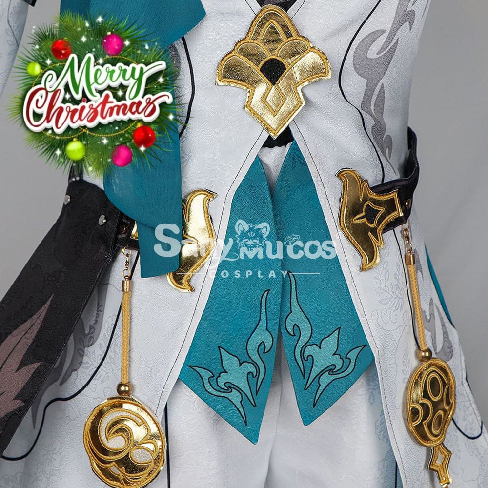 【In Stock】Game Honkai: Star Rail Cosplay Xianzhou Alliance Luocha Costume Premium Edition Costumes