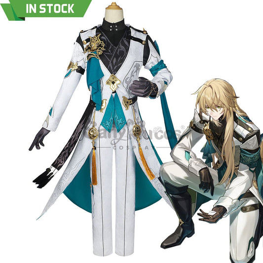 【In Stock】Game Honkai: Star Rail Cosplay Xianzhou Alliance Luocha Costume Premium Edition Costumes 1000