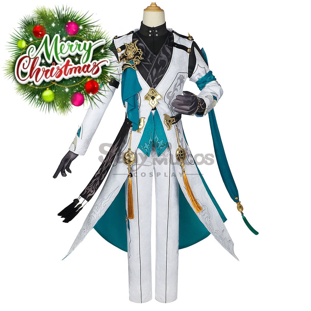 【In Stock】Game Honkai: Star Rail Cosplay Xianzhou Alliance Luocha Costume Premium Edition Costumes