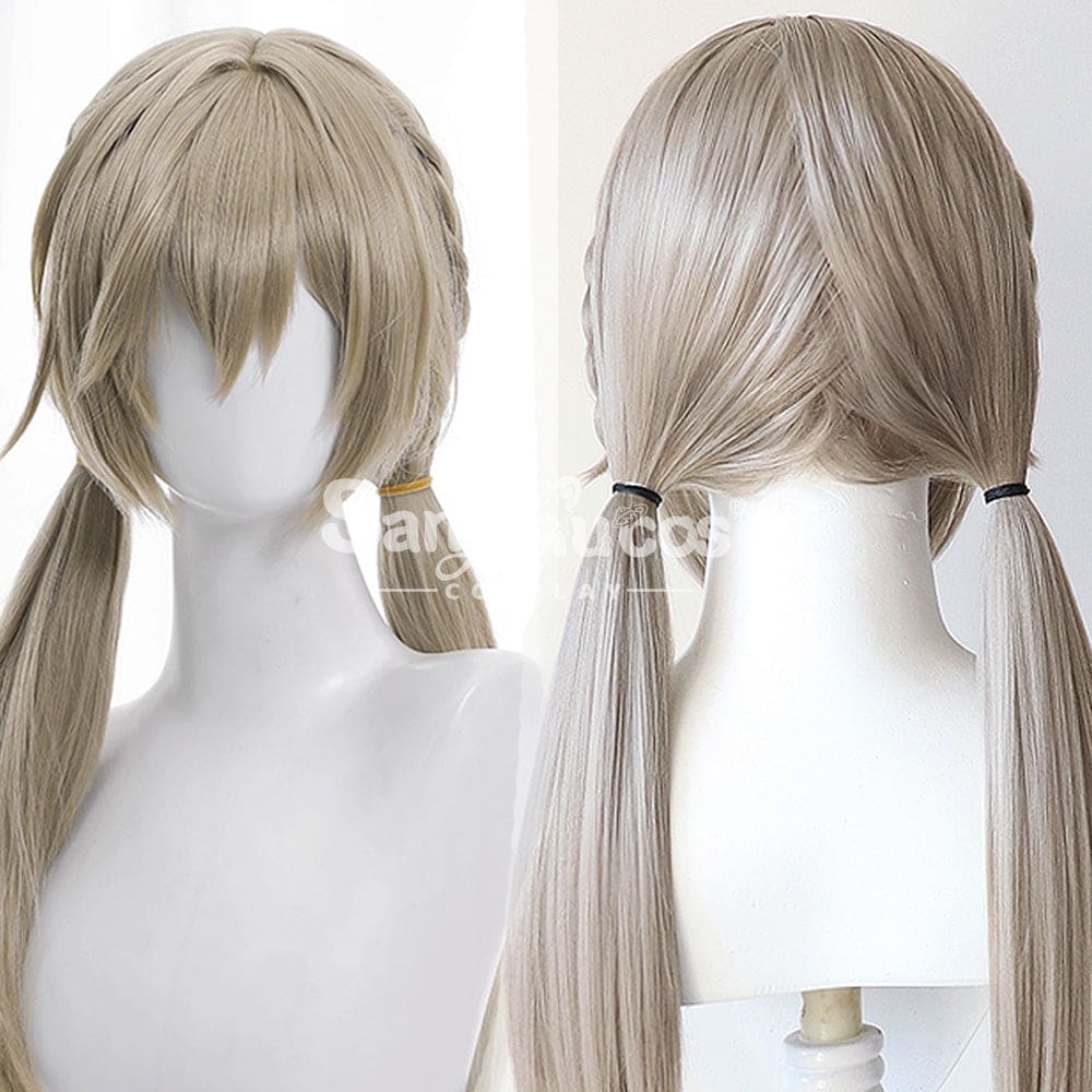 【In Stock】Game Honkai: Star Rail Cosplay Xianzhou Alliance Qingque Wig Wigs