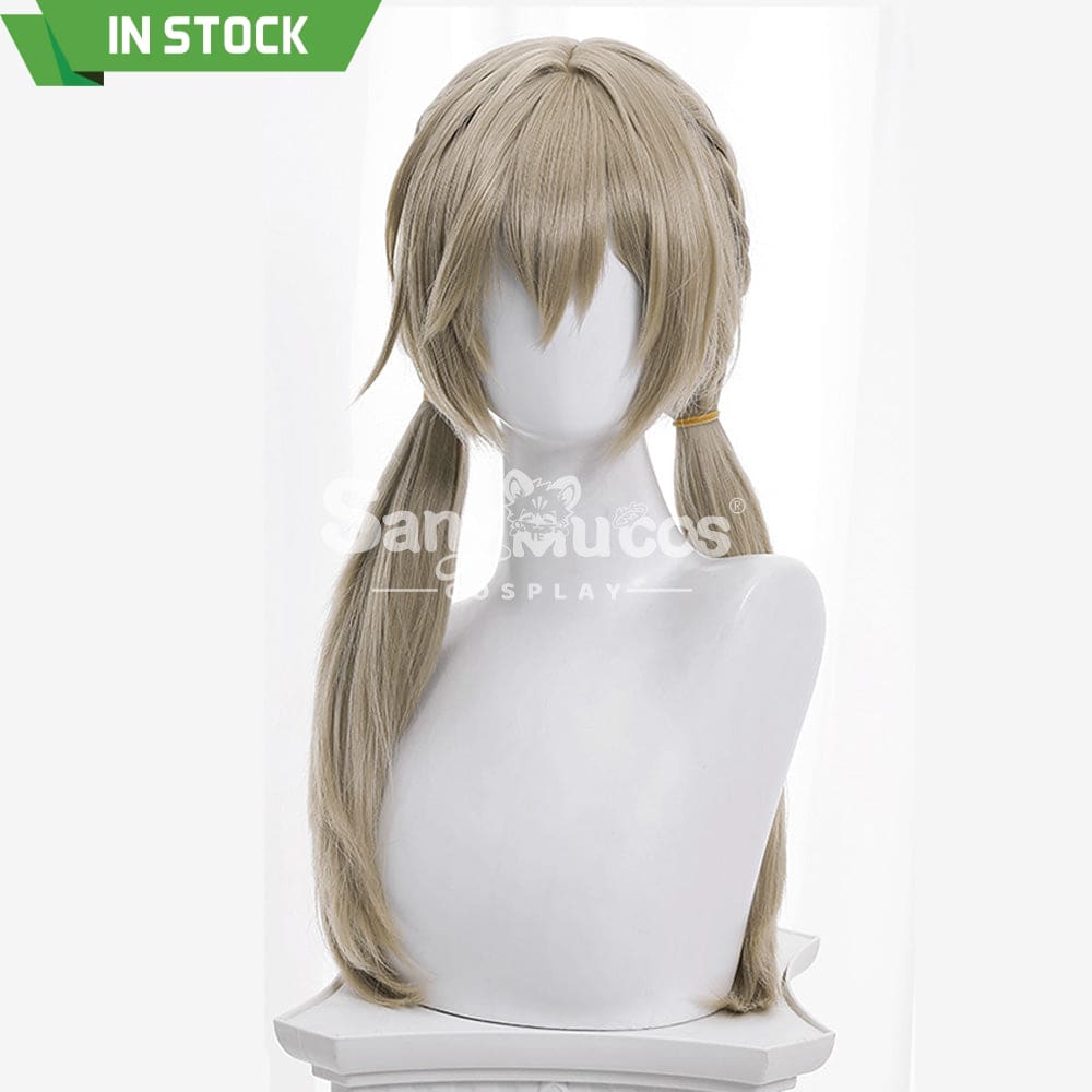 【In Stock】Game Honkai: Star Rail Cosplay Xianzhou Alliance Qingque Wig Wigs