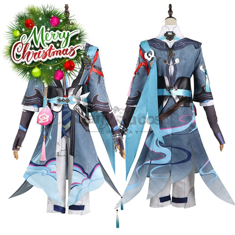 【In Stock】Game Honkai: Star Rail Cosplay Xianzhou Alliance Yanqing Costume Plus Size Costumes