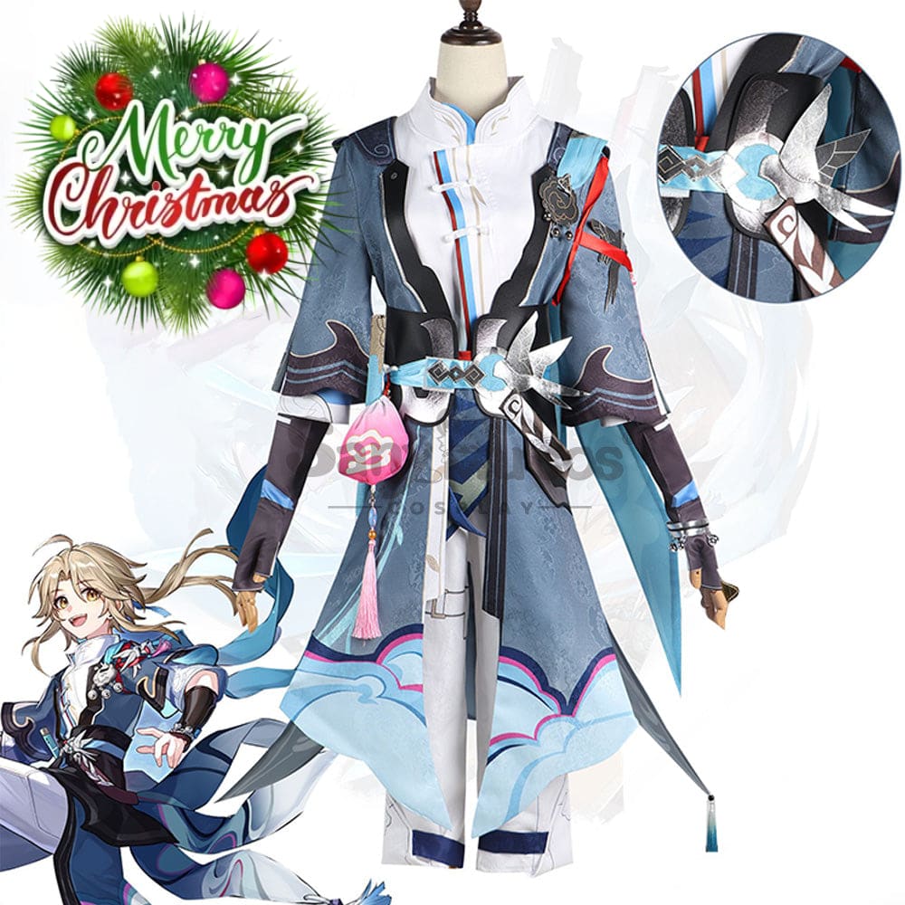 【In Stock】Game Honkai: Star Rail Cosplay Xianzhou Alliance Yanqing Costume Plus Size Costumes