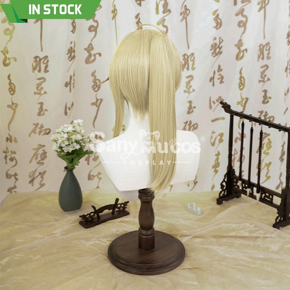 【In Stock】Game Honkai: Star Rail Cosplay Xianzhou Alliance Yanqing Wig Wigs