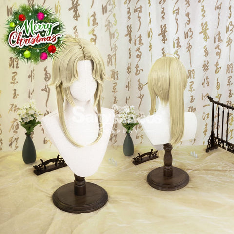 【In Stock】Game Honkai: Star Rail Cosplay Xianzhou Alliance Yanqing Wig Wigs