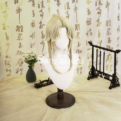 【In Stock】Game Honkai: Star Rail Cosplay Xianzhou Alliance Yanqing Wig Wigs