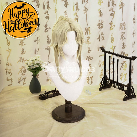 【In Stock】Game Honkai: Star Rail Cosplay Xianzhou Alliance Yanqing Wig Wigs