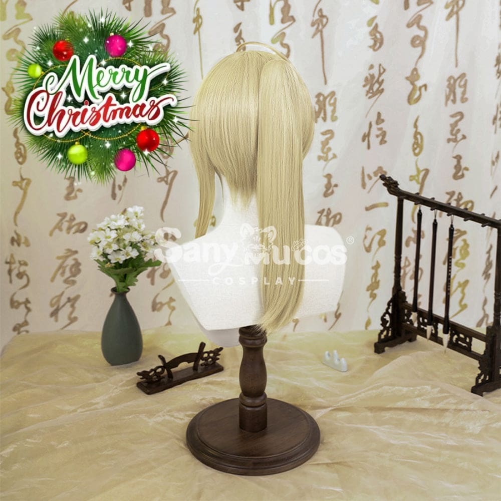 【In Stock】Game Honkai: Star Rail Cosplay Xianzhou Alliance Yanqing Wig Wigs