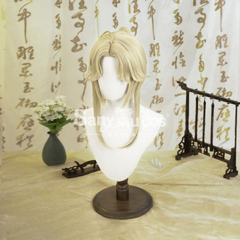 【In Stock】Game Honkai: Star Rail Cosplay Xianzhou Alliance Yanqing Wig Wigs