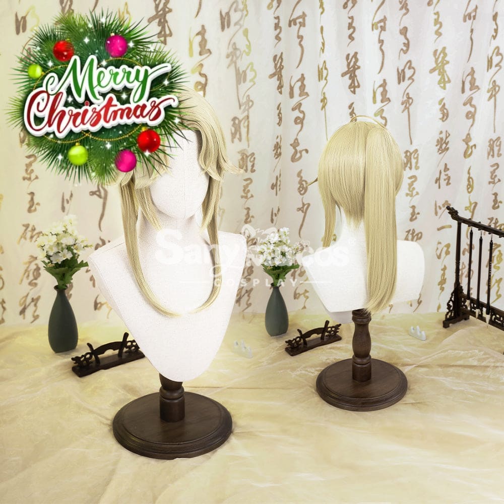 【In Stock】Game Honkai: Star Rail Cosplay Xianzhou Alliance Yanqing Wig Wigs